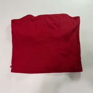 Vintage Lauren Ralph Lauren Rich Red tube top